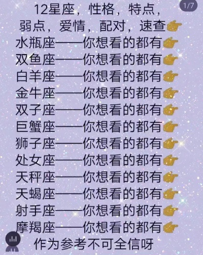 115是什么星座，115星座性格特点和爱情运势分析