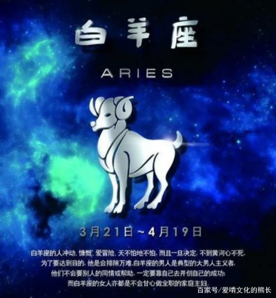 白羊座性格特点解析，白羊座适合什么职业