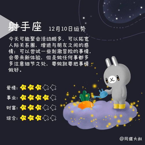 十二月十号是什么星座，12月10日生日星座特点分析