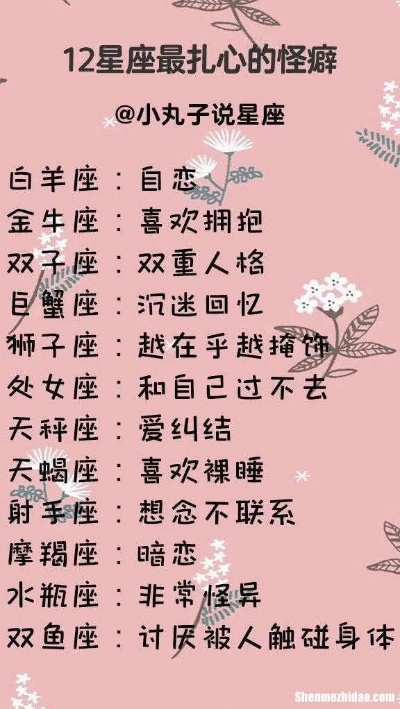 19岁的人是什么星座,19岁的星座特点解析
