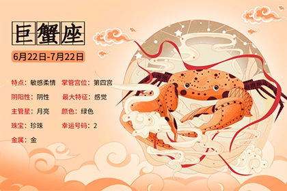 6月出生的星座有哪些，6月星座特点解析