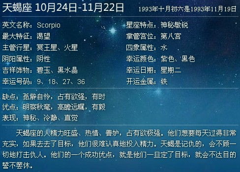 十月星座有哪些，十月出生的星座特点解析