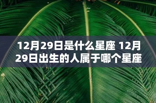 2.9是什么星座（2.9出生的人属于哪个星座）