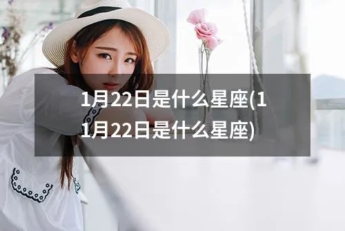 一月22号是什个星座,一月22号生日星座特点解析