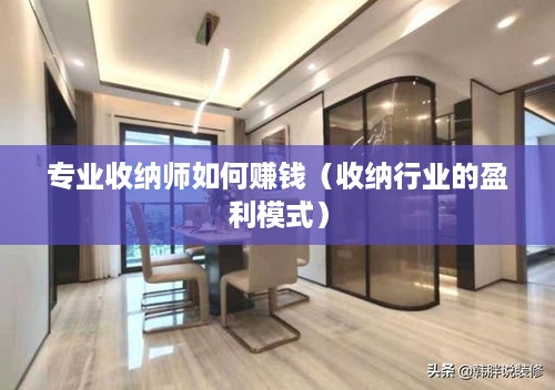 专业收纳师如何赚钱（收纳行业的盈利模式）