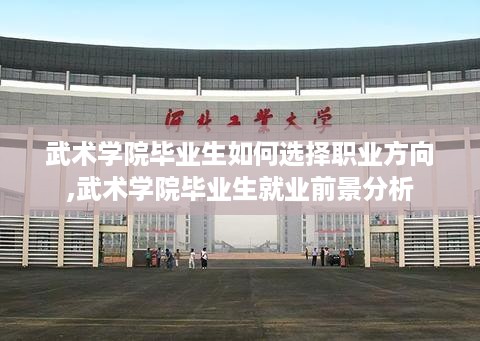 武术学院毕业生如何选择职业方向,武术学院毕业生就业前景分析