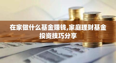 在家做什么基金赚钱,家庭理财基金投资技巧分享