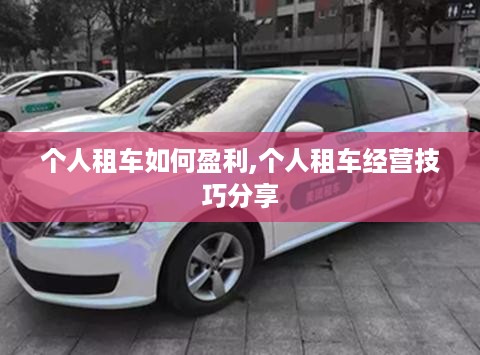 个人租车如何盈利,个人租车经营技巧分享