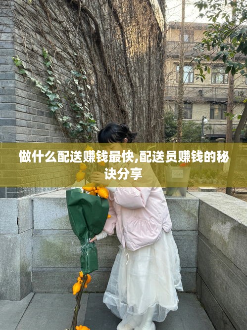 做什么配送赚钱最快,配送员赚钱的秘诀分享