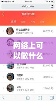 网络上可以做什么赚钱,网上赚钱项目推荐