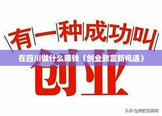 在四川做什么赚钱（创业致富新机遇）