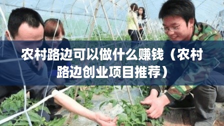 农村路边可以做什么赚钱（农村路边创业项目推荐）