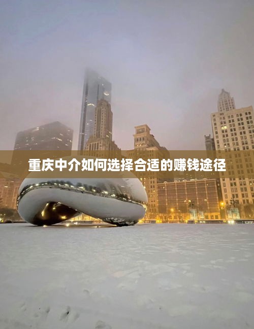 重庆中介如何选择合适的赚钱途径