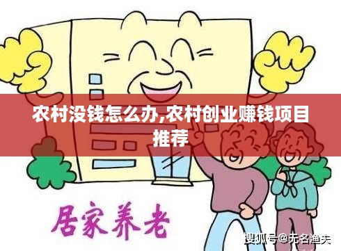 农村没钱怎么办,农村创业赚钱项目推荐