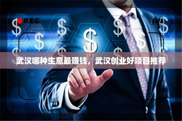武汉哪种生意最赚钱，武汉创业好项目推荐