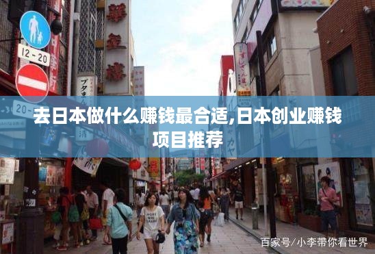 去日本做什么赚钱最合适,日本创业赚钱项目推荐