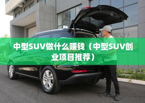 中型SUV做什么赚钱（中型SUV创业项目推荐）