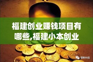 福建创业赚钱项目有哪些,福建小本创业好项目推荐