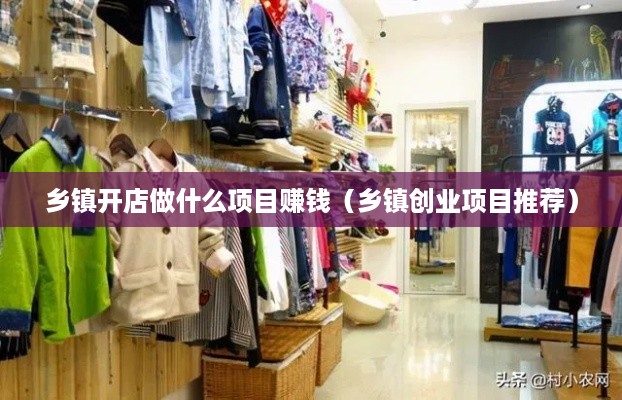 乡镇开店做什么项目赚钱（乡镇创业项目推荐）
