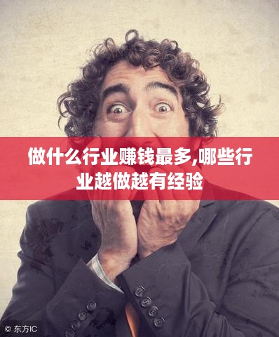 做什么行业赚钱最多,哪些行业越做越有经验