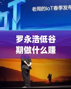 罗永浩低谷期做什么赚钱（罗永浩的创业经历与赚钱之道）