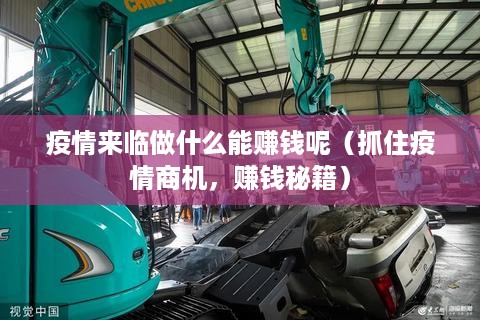疫情来临做什么能赚钱呢（抓住疫情商机，赚钱秘籍）