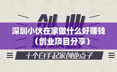 深圳小伙在家做什么好赚钱（创业项目分享）