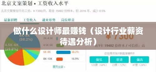 做什么设计师最赚钱（设计行业薪资待遇分析）
