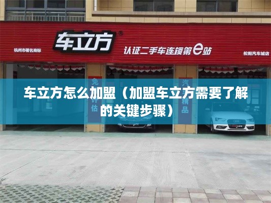 车立方怎么加盟（加盟车立方需要了解的关键步骤）