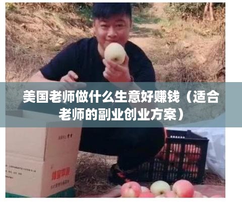 美国老师做什么生意好赚钱（适合老师的副业创业方案）