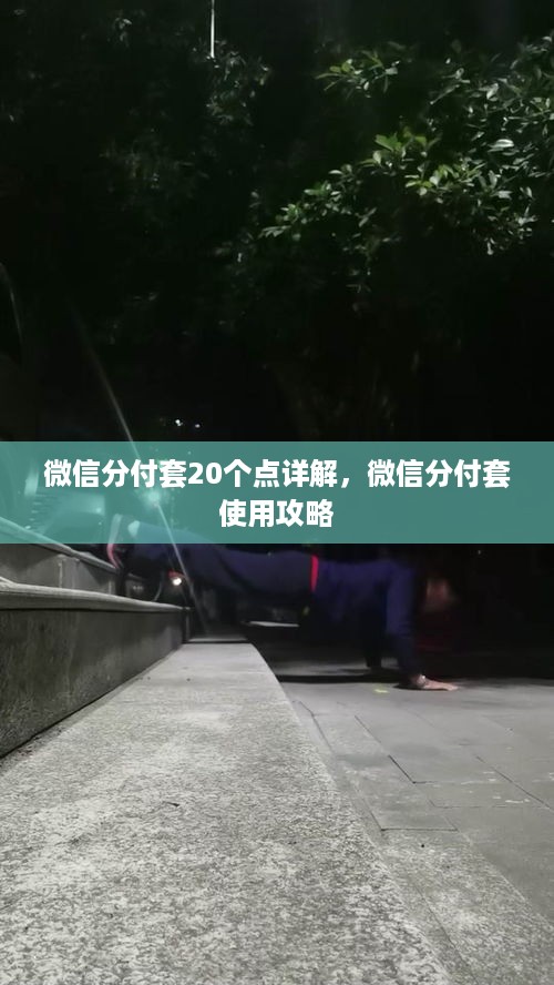 微信分付套20个点详解，微信分付套使用攻略