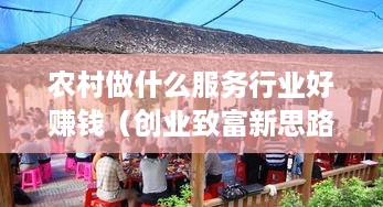 农村做什么服务行业好赚钱（创业致富新思路）