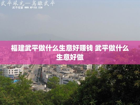 福建武平做什么生意好赚钱 武平做什么生意好做