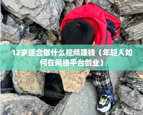 12岁适合做什么视频赚钱（年轻人如何在网络平台创业）
