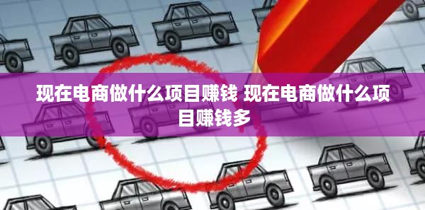 现在电商做什么项目赚钱 现在电商做什么项目赚钱多