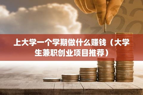 上大学一个学期做什么赚钱（大学生兼职创业项目推荐）