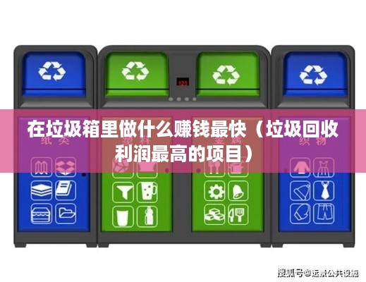 在垃圾箱里做什么赚钱最快（垃圾回收利润最高的项目）