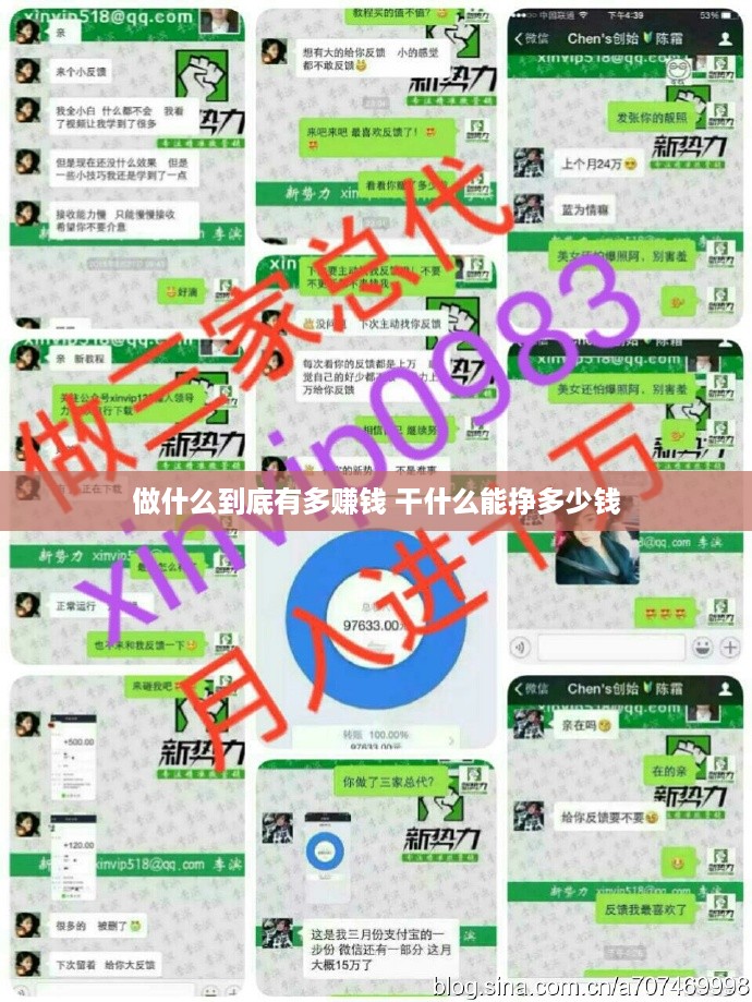 做什么到底有多赚钱 干什么能挣多少钱