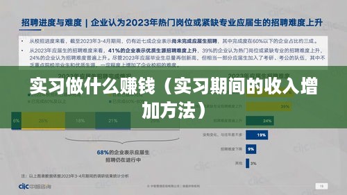 实习做什么赚钱（实习期间的收入增加方法）