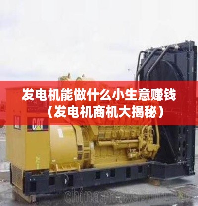 发电机能做什么小生意赚钱（发电机商机大揭秘）