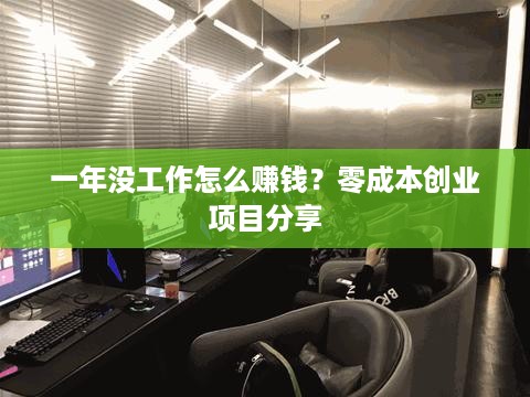 一年没工作怎么赚钱？零成本创业项目分享