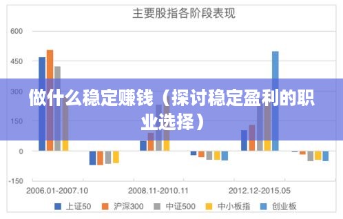 做什么稳定赚钱（探讨稳定盈利的职业选择）