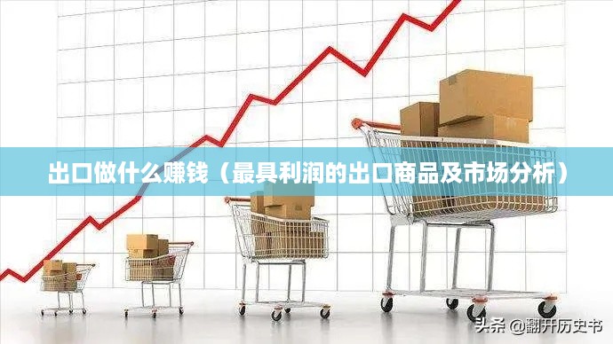 出口做什么赚钱（最具利润的出口商品及市场分析）