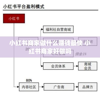 小红书商家做什么赚钱最快 小红书商家好做吗