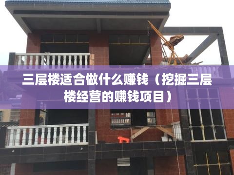 三层楼适合做什么赚钱（挖掘三层楼经营的赚钱项目）