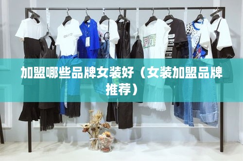 加盟哪些品牌女装好（女装加盟品牌推荐）