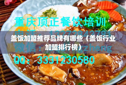 盖饭加盟推荐品牌有哪些（盖饭行业加盟排行榜）