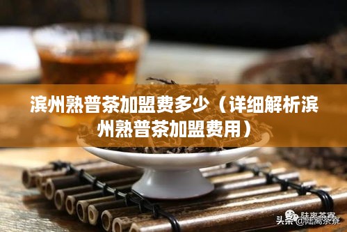 滨州熟普茶加盟费多少（详细解析滨州熟普茶加盟费用）