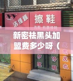新密祛黑头加盟费多少呀（详细介绍加盟流程和费用）