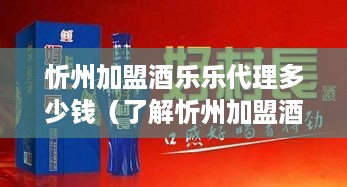 忻州加盟酒乐乐代理多少钱（了解忻州加盟酒乐乐代理费用）